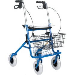 Vita Orthopaedics Deluxe Πτυσσόμενος Περιπατητήρας Rollator Μπλε