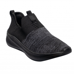 Ανατομικό Sneaker Μαύρο-Γκρί SanaFlex