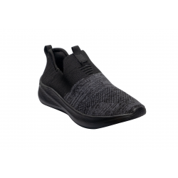 Ανατομικό Sneaker Μαύρο-Γκρί SanaFlex